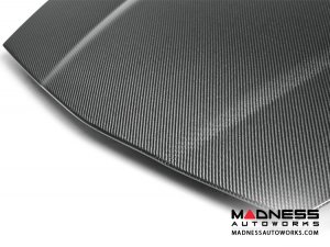 Chevrolet Corvette Carbon Fiber Hood - Anderson Composites - C6 - OEM Style